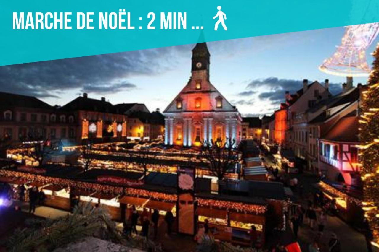 Le 21 -Gregimmo-Appart'Hotel Montbeliard Bagian luar foto